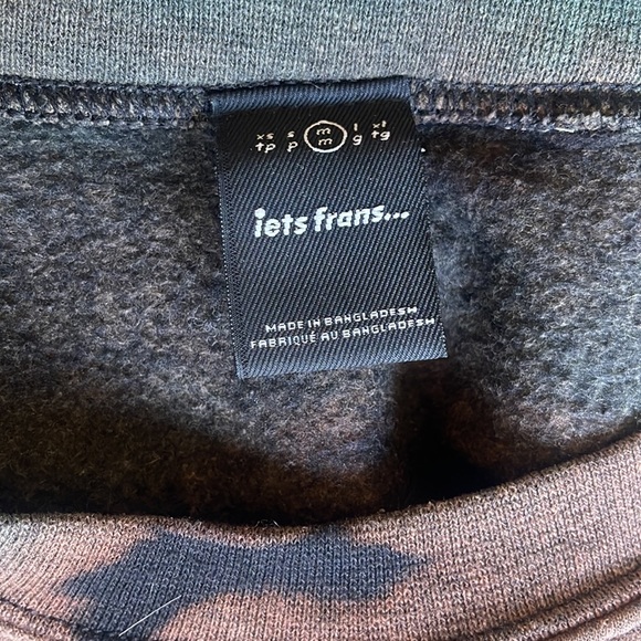 Iets Frans Tye Dye Swetshirt - Picture 3 of 3